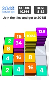 2048 Stack 3D screenshot