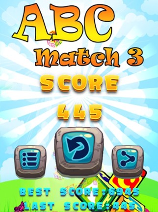 ABC Match 3 Puzzle - ABC Drag Drop Line Game screenshot