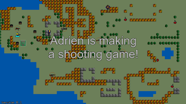 Adrien is making a shooting game! Image