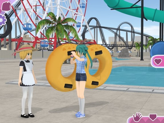 Anime City 3D Image
