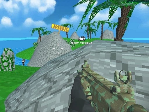 Games like Blocky Combat SWAT Desert Storm Zombie