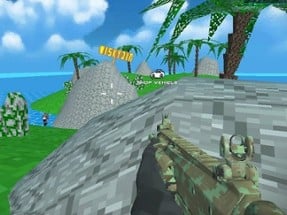 Blocky Combat SWAT Desert Storm Zombie Image