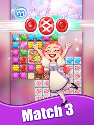 Candy Go Round: Match 3 screenshot