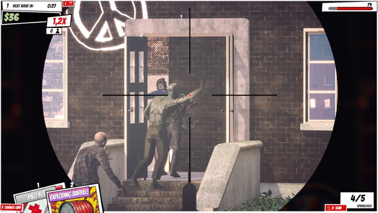 CARDS GUNS ZOMBIES screenshot