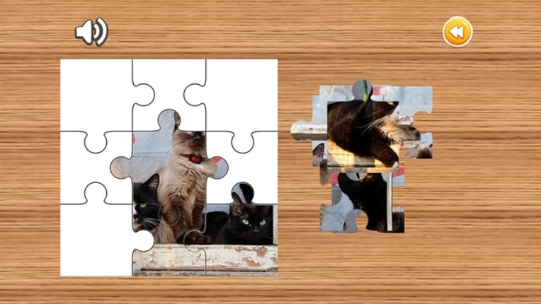 Cat Jigsaw Puzzles HD - Easy Jigsaw Puzzles Games for Kids Free screenshot