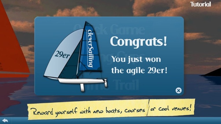 CleverSailing Lite - Sailboat Racing Game Image