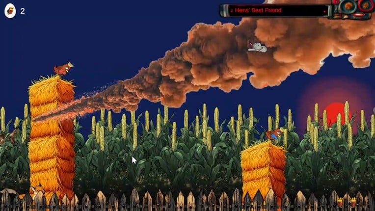 Flappy Coq - The 2D Rooster Simulator Game screenshot