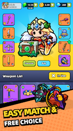 Weapon Master: Backpack Battle screenshot