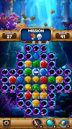 Jewel of Deep Sea: Match3 Game screenshot