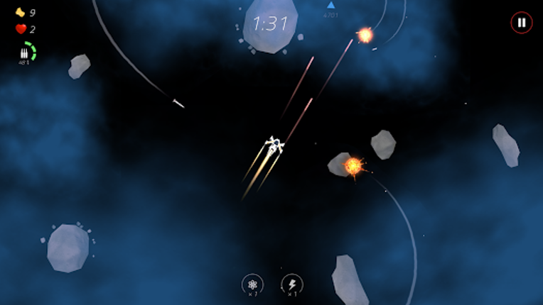 2 Minutes in Space: Missiles! screenshot