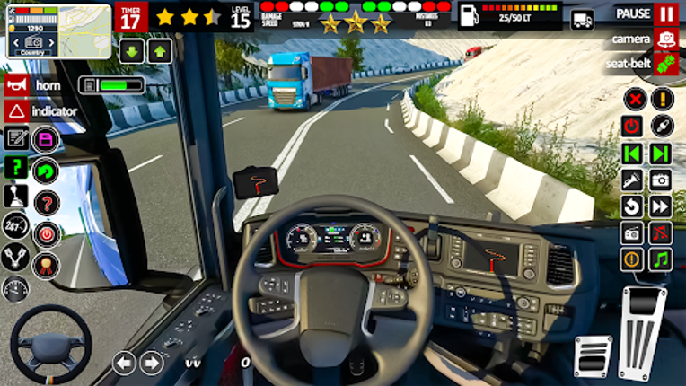 Euro Truck Transporter 3d Image