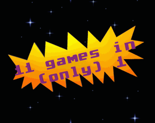 [GMTK Jam '19] 11 GAMES IN (only) 1 Image