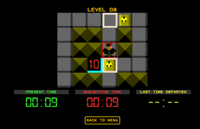 Block Pushing Puzzle Game But You Can Time Travel Image