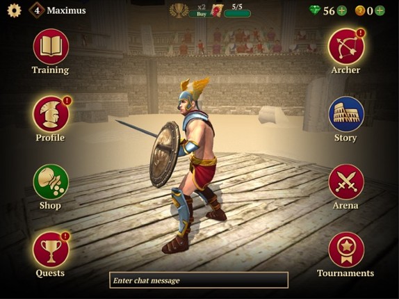 Gladiator Glory: Bloody Arena screenshot