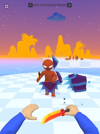 Knife Play 3D - Ninja Z Master screenshot