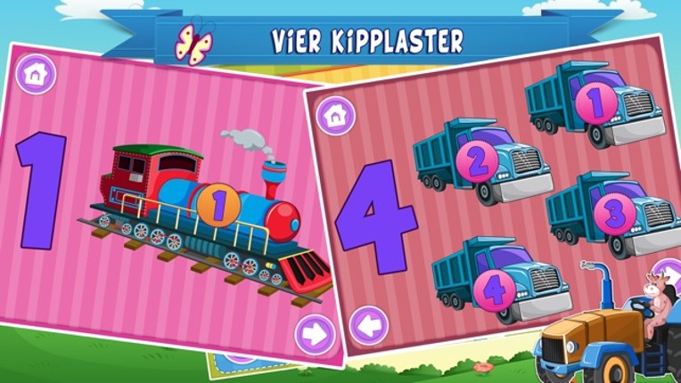 Learn German for Kids- First Words Trucks World screenshot