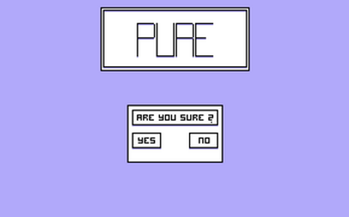 Pure - UI Prototype screenshot