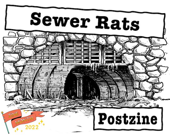 Sewer Rats: A RPG Postcard Zine Game Cover