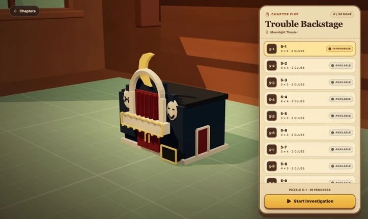 The Clues screenshot