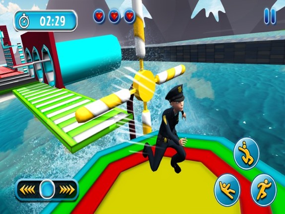 Water Obstacle Course Runner screenshot