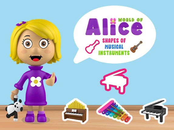 World of Alice   Shapes of Musical Instruments Image