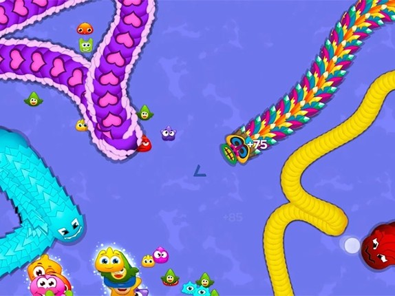 Worm Hunt: slither snake arena screenshot
