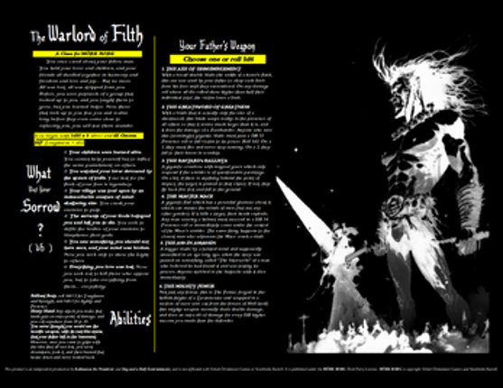 A Grand Party at the End of the World: A MÖRK BORG Supplement Image