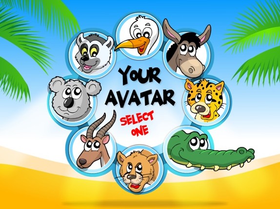 Abby - Animal Train - First Word HD FREE by 22learn Image