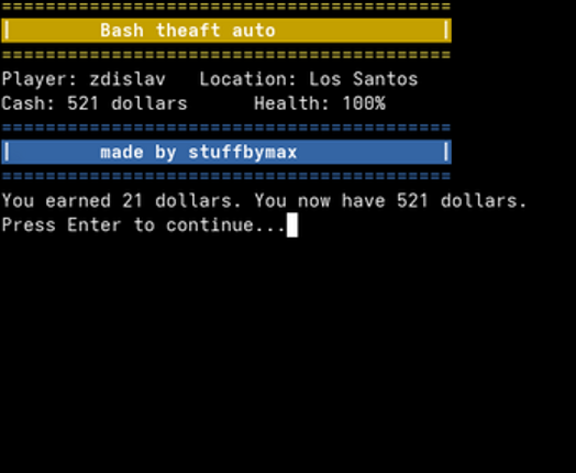 bash theft auto Image