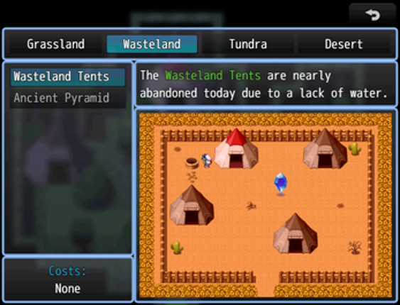 [CGMZ] Fast Travel for RPG Maker MZ Image