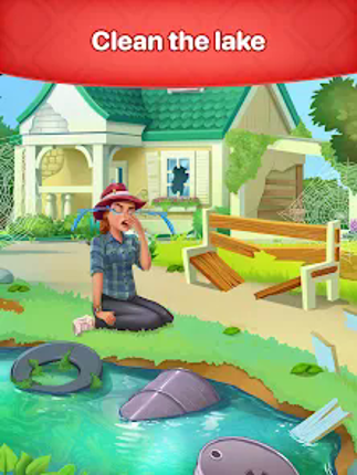 X Garden Relax Match 3 Design screenshot