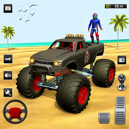 Monster Truck Racer Car Game Image