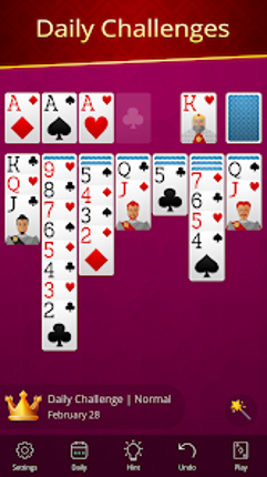 Solitaire screenshot