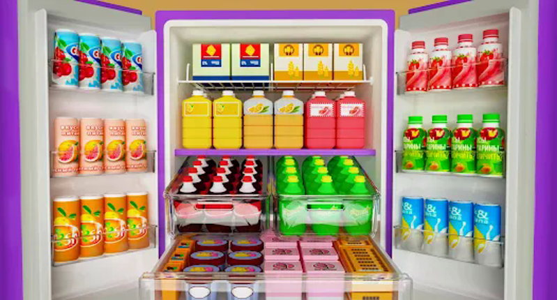 Fill Up Fridge：Organizing Game screenshot