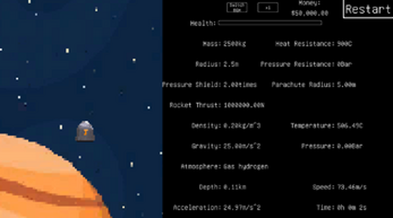 Diving into Gas Giant Image