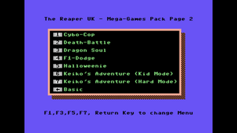 Reapers Mega Cartridge Image C64 - 25 Games Image