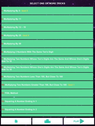 Maths shortcut tricks number - Vedic maths tricks - mathematics magic screenshot