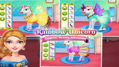 Rainbow Unicorn Princess Image