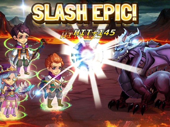Slash Saga - Swipe Action Card RPG screenshot