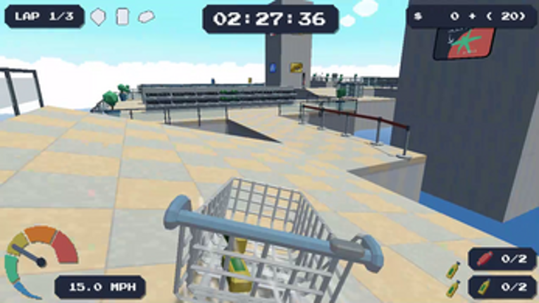 Super Marketcart Grocery Rush Deluxe screenshot