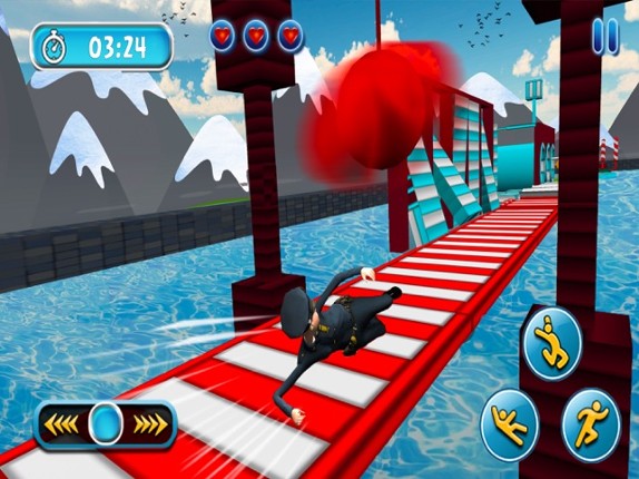 Water Obstacle Course Runner screenshot