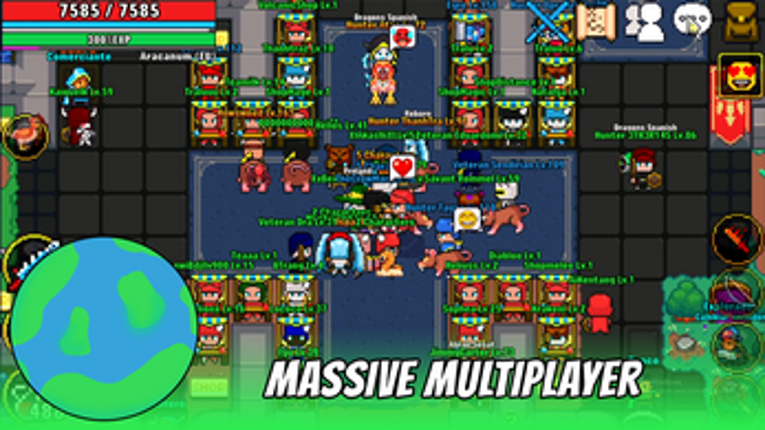 World of Solaria | MMORPG 2D Online Image