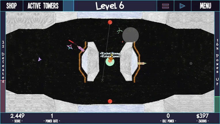 ZaciSa: Idle Defense! screenshot