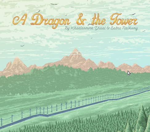A Dragon and the Tower Image
