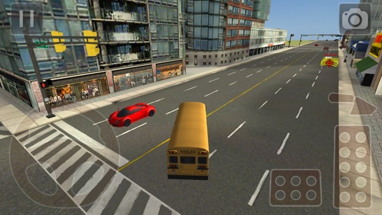 Crazy School Bus Driver Image