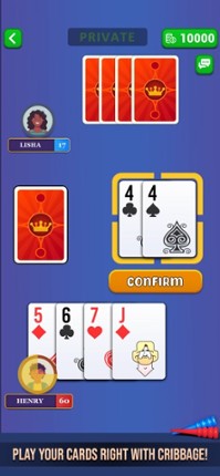 Cribbage+ screenshot