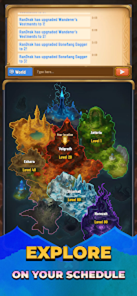 Rangard — Idle MMORPG screenshot