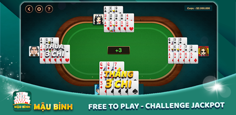 Mậu Binh -Binh Xập Xám Offline screenshot