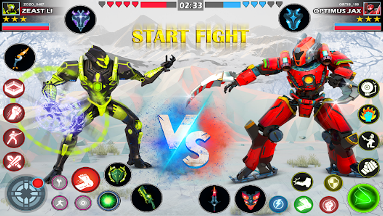 Robot Kung Fu Fighting Games screenshot