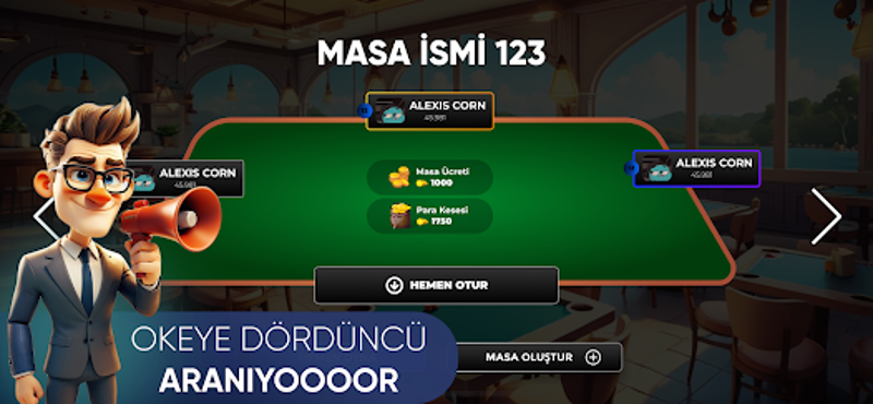 101 Zone Okey screenshot
